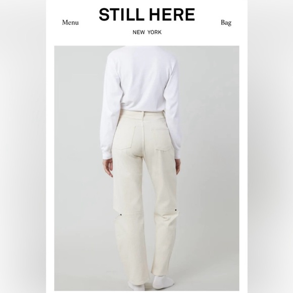 STILL HERE Cowgirl Cut-Out Jeans. Sz 24 - Picture 2 of 13